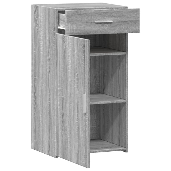 Graues Sideboard Arsin 50x42,5x93cm (Holz)