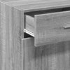 Graues Sideboard Arsin 50x42,5x93cm (Holz)