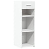 Weißes Sideboard Spirdula 30x42,5x93cm (Holz)
