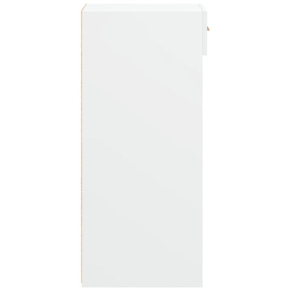 Weißes Sideboard Spirdula 30x42,5x93cm (Holz)