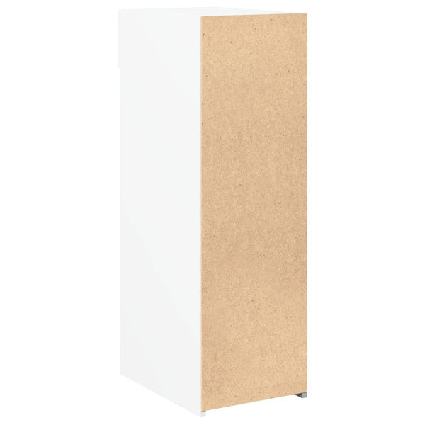 Weißes Sideboard Spirdula 30x42,5x93cm (Holz)