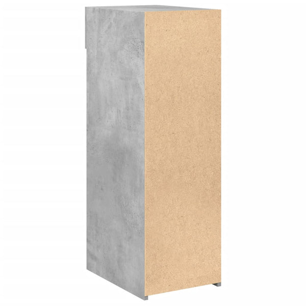Sideboard Spirdula 30x42,5x93cm in Betongrau (Holz)