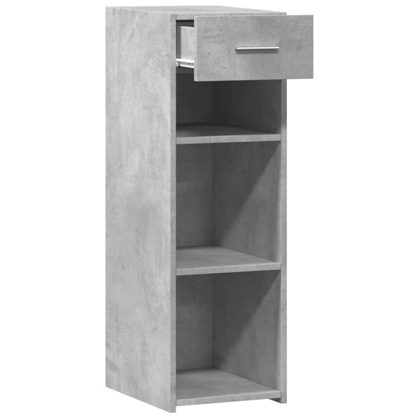 Sideboard Spirdula 30x42,5x93cm in Betongrau (Holz)