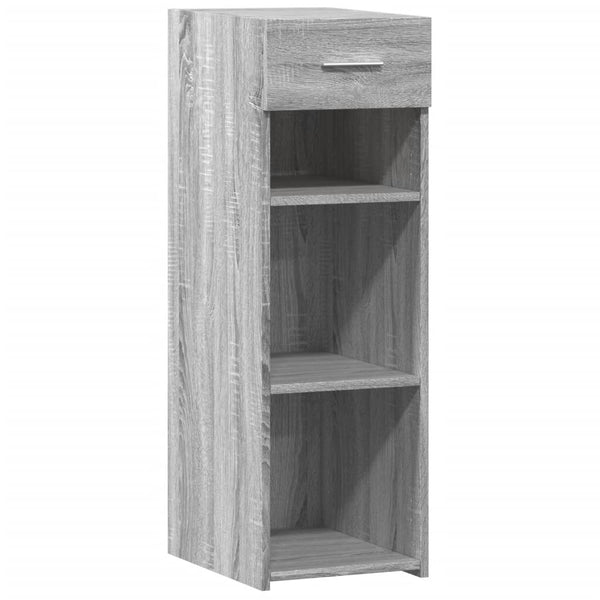 Graues Sideboard Spirdula 30x42,5x93cm (Holz)