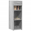 Graues Sideboard Spirdula 30x42,5x93cm (Holz)