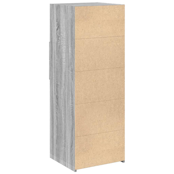 Graues Sideboard Spirdula 30x42,5x93cm (Holz)