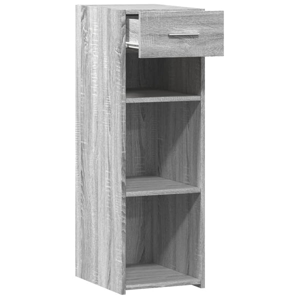 Graues Sideboard Spirdula 30x42,5x93cm (Holz)