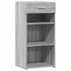 Graue Kommode Aranca 45x42,5x93cm (Holz)