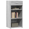 Graue Kommode Aranca 45x42,5x93cm (Holz)