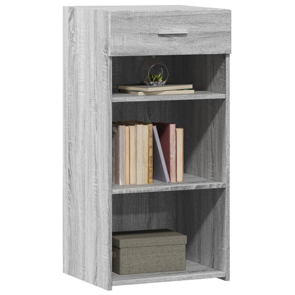 Graue Kommode Aranca 45x42,5x93cm (Holz)