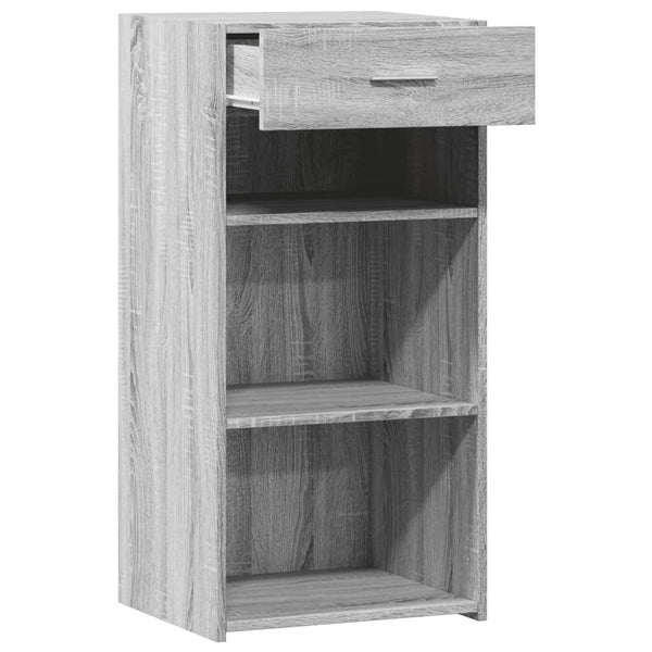 Graue Kommode Aranca 45x42,5x93cm (Holz)