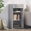 Graue Kommode Aranca 45x42,5x93cm (Holz)