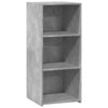 Betoninharmaa senkki Privatizati 40x41x93cm (puinen)
