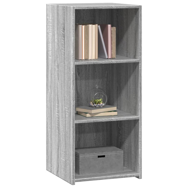 Harmaa senkki Privatizati 40x41x93cm (puinen)