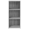 Harmaa senkki Privatizati 40x41x93cm (puinen)