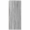 Harmaa senkki Privatizati 40x41x93cm (puinen)