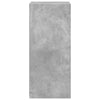 Betoninharmaa senkki Stamen 45x41x93cm (puinen)