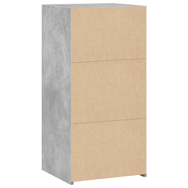 Betoninharmaa senkki Stamen 45x41x93cm (puinen)