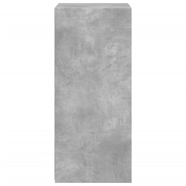 Betoninharmaa senkki Acsinefta 50x41x93cm (puinen)