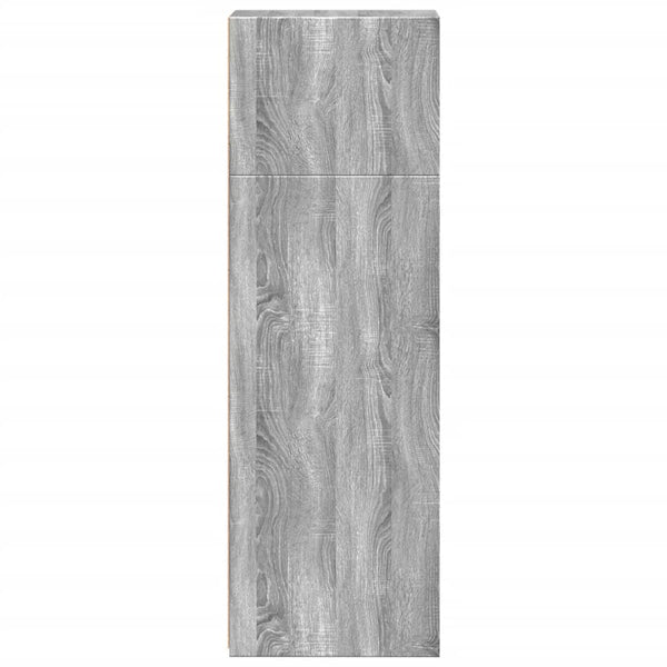 Harmaa kaappi Lev 30x41x124cm (puinen)