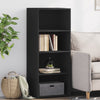 Schwarzer Schrank Oruel 50x41x124cm (Holz)