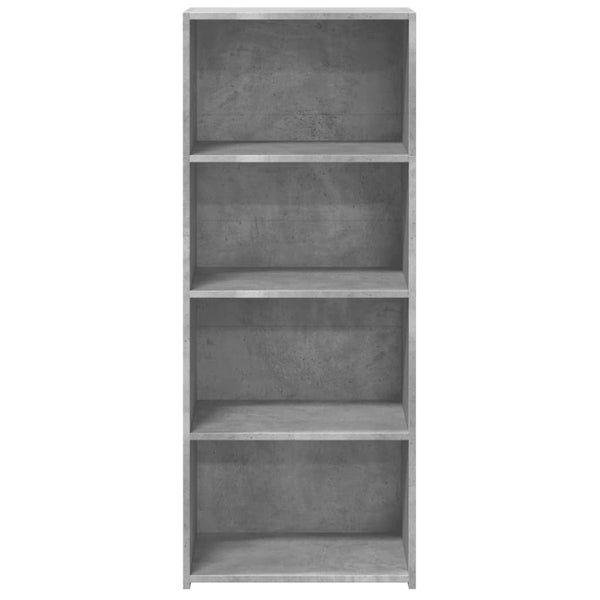 Betoninharmaa kaappi Oruel 50x41x124cm (puinen)