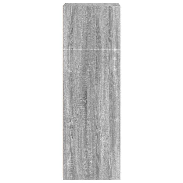 Harmaa kaappi Oruel 50x41x124cm (puinen)