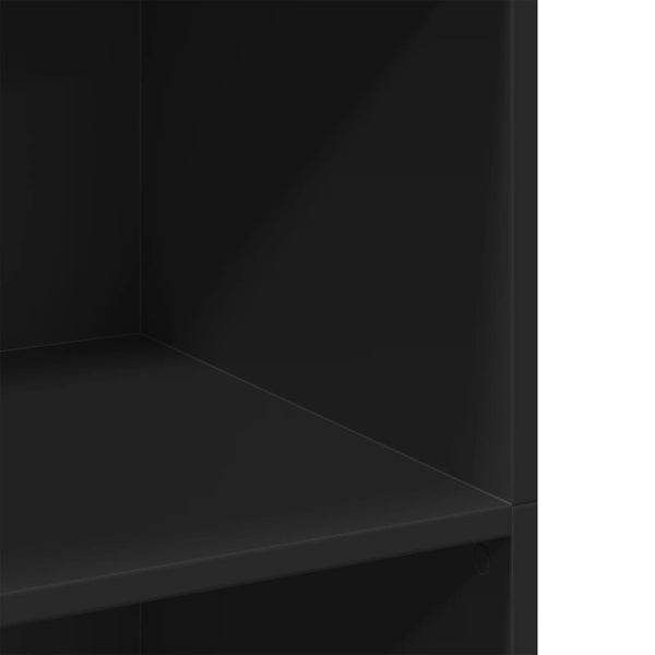 Schwarzer Schrank Eracle 70x41x124cm (Holz)