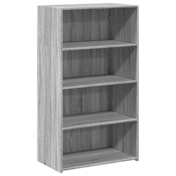 Harmaa kaappi Eracle 70x41x124cm (puinen)