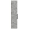Betoninharmaa kaappi Dincer 45x42,5x185cm (puinen)