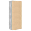 Grauer Schrank Maties 70x42,5x185cm (Holz)