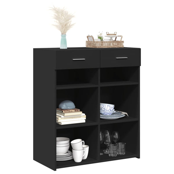Musta senkki Micilina 80x42,5x93cm (puinen)