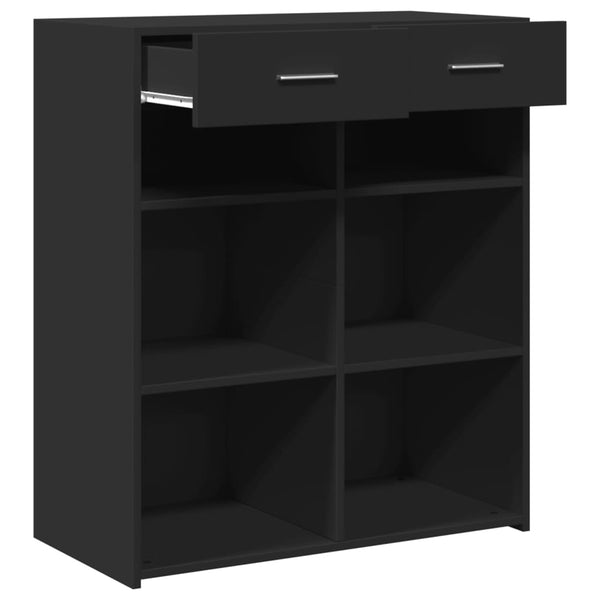 Musta senkki Micilina 80x42,5x93cm (puinen)