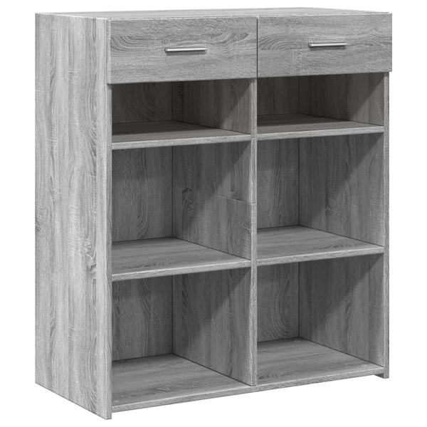 Harmaa senkki Micilina 80x42,5x93cm (puinen)