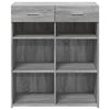 Harmaa senkki Micilina 80x42,5x93cm (puinen)