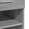 Harmaa senkki Micilina 80x42,5x93cm (puinen)