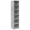 Betongrauer Schrank Mandroane 40x41x185cm (Holz)