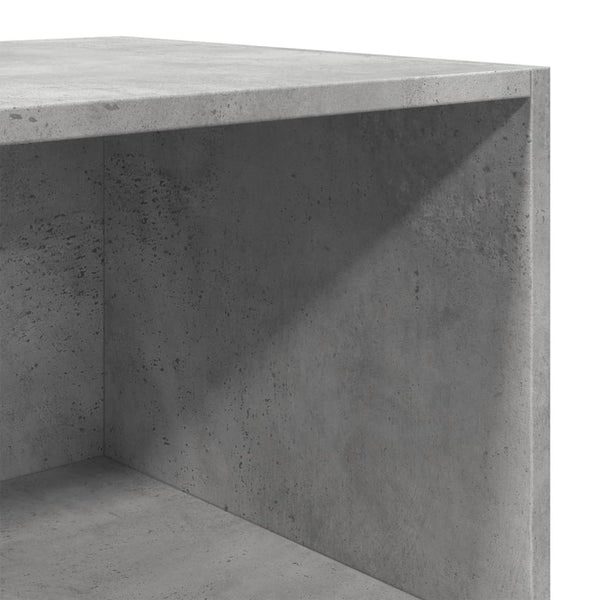 Betongrauer Schrank Mandroane 40x41x185cm (Holz)