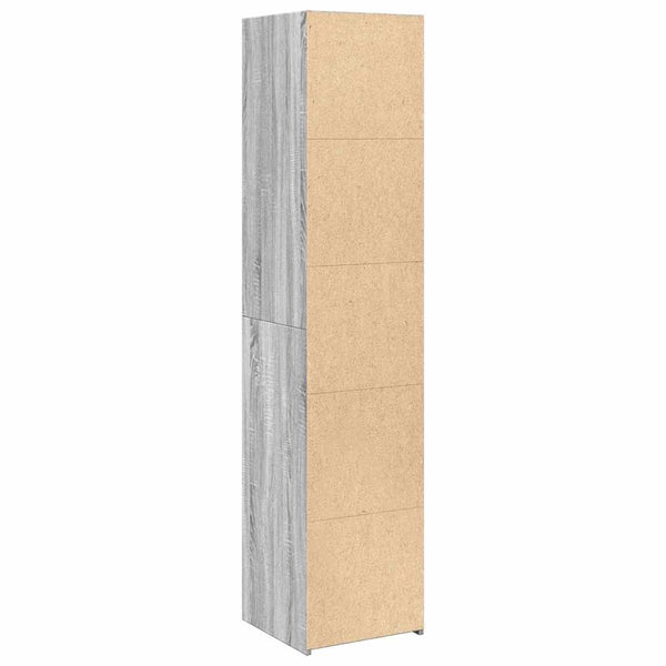 Grauer Schrank Mandroane 40x41x185cm (Holz)