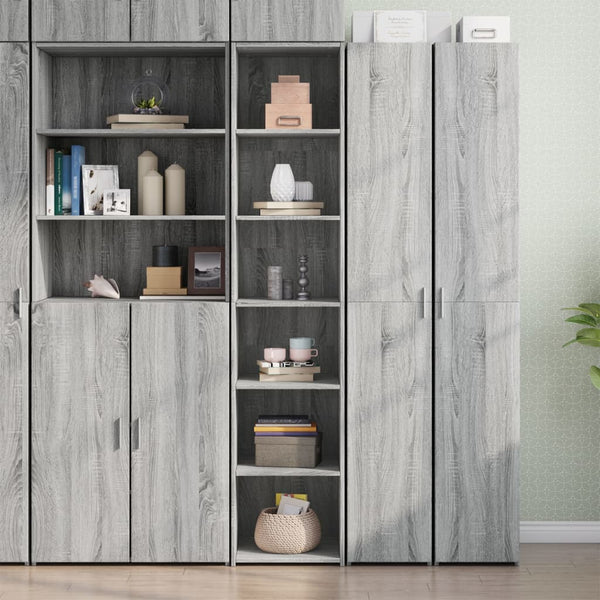 Grauer Schrank Mandroane 40x41x185cm (Holz)
