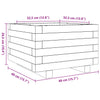 Blumenkasten Dilaver 40x40x26,5cm (Kiefer)