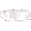 Blumenkasten Loma 90x90x26,5cm (Douglasie)