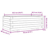 Pflanzkübel Dilaver 70x40x26,5cm (Douglasie)