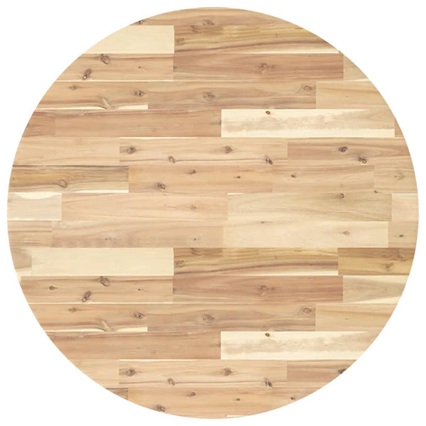 Oster-Tischplatte Ø80x4cm (Akazienholz)