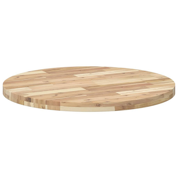 Oster-Tischplatte Ø80x4cm (Akazienholz)