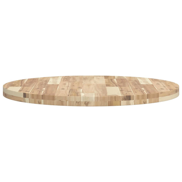 Oster-Tischplatte Ø80x4cm (Akazienholz)