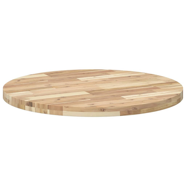 Oster-Tischplatte Ø80x4cm (Akazienholz)