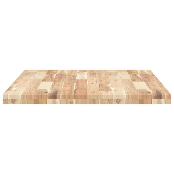 Suorakaiteen muotoinen pöytälevy Gemilea 80x70x4cm (akasiapuu)