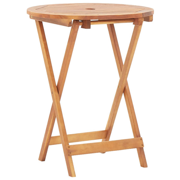 Bistrosetti Carpinisan harmaa (3-osainen, akasiapuu ja polyrottinki)