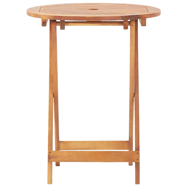 Beige bistrosarja Carlla (3-osainen, polyrottinki ja puu)